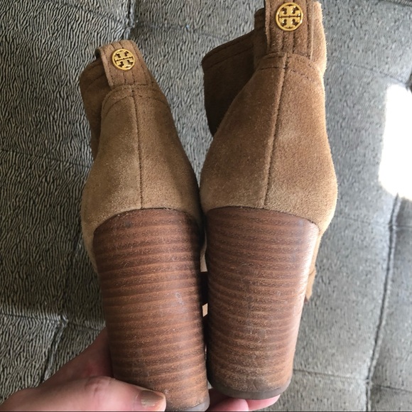 Tory Burch leather Boots Booties 7.5M - Picture 2 of 6